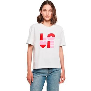 Miss Tee - Love Heart Letters - T-shirt - Dames