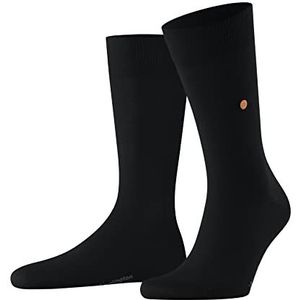 Burlington Lord one-size Organisch Katoen sokken heren zwart - Maat 40-46