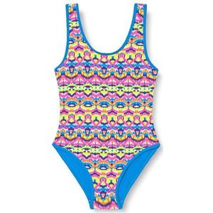 Haute pression Eendelig badpak voor meisjes, Meerkleurig, 12 Jaren
