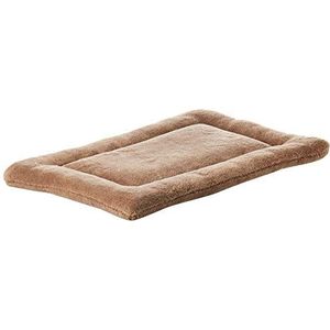 MidWest Homes for Pets Deluxe Micro Terry honden/kattenbed, 45,72 cm (18 inch) lang; taupe; model 40618-TP