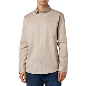 JACK & JONES Heren Jprblacardiff Shirt L/S Noos shirt met lange mouwen, Pure kasjmier. Pasvorm: slim fit, S