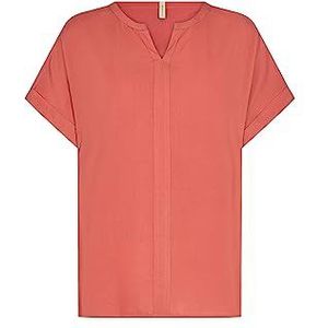 SOYACONCEPT Vrouwen SC-RADIA 9 T-shirt voor dames, rood, S, rood, S