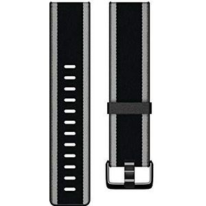 Versa/Versa Lite, geweven accessoireband, zwart/grijs, klein