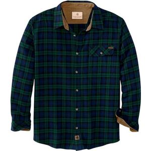 Legendary Whitetails Buck Camp Flannels voor heren met lange mouwen