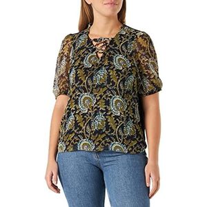 Naf Naf T-shirt voor dames, Meridian, marineblauw, XS