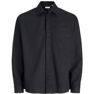 Jjgrady Shirt Ls, zwart, S