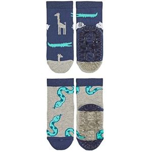 Sterntaler Flitzerair Baby-jongens dubbelpak jungledieren tegels flitser, blauw, 17-18 EU