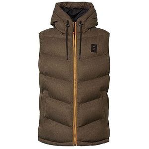 ESPRIT Fleecevest voor heren, 356/donker kaki 2, XL