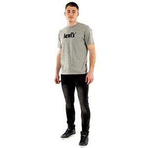 Levi's Ss Relaxed Fit Tee T-Shirt heren, Poster Logo Mhg, XS