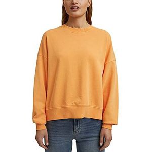 ESPRIT Dames sweatshirt 021ee1j305, bruin, XS, 820/oranje, XS