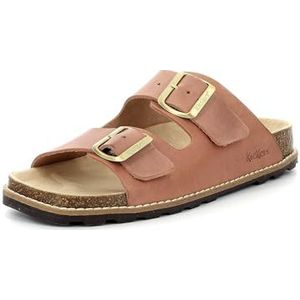 KICKERS Elba teenslippers voor dames, nude roze, 36 EU, Naakt roze, 36 EU