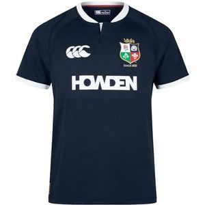 Canterbury Uniseks volwassen Britse en Ierse leeuwen replica trainingsshirt, donkere saffier, klein