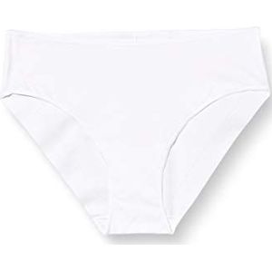 LOVABLE Onzichtbare katoenen slip midi dames, Wit 1, S