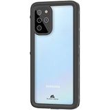 Black Rock - Beschermhoes 360 Hero Case voor Samsung Galaxy S20+ | Mobiele telefoonhoes waterdicht, onderdompelbaar tot 8 m IP68, Outdoor Case, Cover (Transparant met zwart frame)