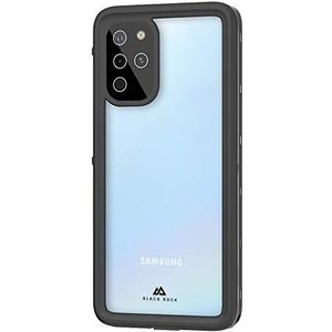 Black Rock - Beschermhoes 360 Hero Case voor Samsung Galaxy S20+ | Mobiele telefoonhoes waterdicht, onderdompelbaar tot 8 m IP68, Outdoor Case, Cover (Transparant met zwart frame)