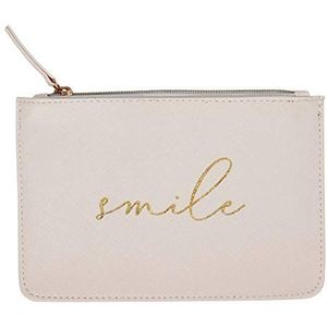 Draeger Smile-tas met ritssluiting voor make-up, lippenstift, potloden, ideaal als cadeau voor verjaardag, voor alle gelegenheden