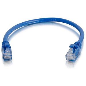 C2G 1M blauw Cat5e Ethernet RJ45 hoge snelheid netwerk kabel, LAN Lead Cat5e UTP Patch kabel