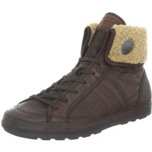 Hilfiger Denim Varick 5 A EN56814904 Dames Fashion Sneakers, Braun Washed Brown 215, 41 EU
