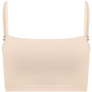 Tamaris ARTANE bustier voor dames, crème/bruin (cream tan), S