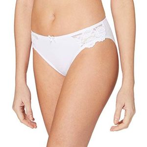 Sassa - CLASSIC LACE - Damesslip - Wit - Taillehoogte Normaal