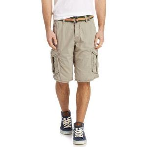 edc by ESPRIT herenshorts in cargo-stijl met riem 044CC2C009