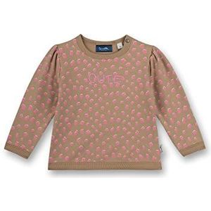 Sanetta Sweatshirt voor babymeisjes, zand, 80 cm