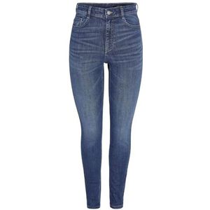 NOISY MAY High Waist Jeans NMSATTY Medium Blue Denim