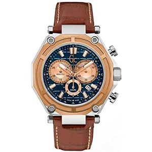 GC Watches Mannen analoog-digitaal automatisch horloge S0352263, Meerkleurig, Riem.