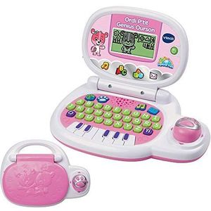 Vtech - 139555 - elektronisch spel - P'tit - Genius beer - roze - versie FR