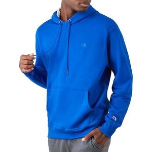 Champion Heren Powerblend Fleece Hoodie, C-logo, Surf op het Web C Logo, L