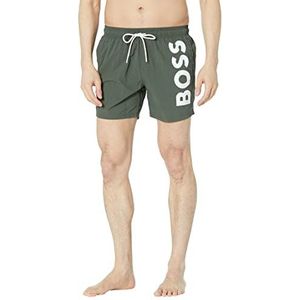 BOSS Octopus Swim Trunk Kale Green