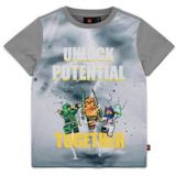 Lego - Ninjago - T-shirt - Lichtgrijs - 100% Katoen