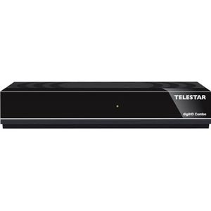 TELESTAR digiHD Combo DVB-C HD / DVB-T2 HD-receiver (HDTV kabelontvanger, DVB-T2 HD HEVC/H.265, HDMI, USB) zwart