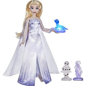 Disney Frozen 2 Talking Elsa and Friends, Elsa Doll with Over 20 Sounds and Phrases, Fashion Doll Accessories, Toy for Kids 3 and Up, Multicolor, F2230