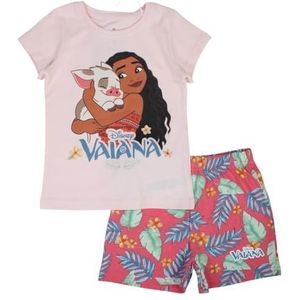 Vaiana Set voor meisjes, roze, 3 jaar (2 stuks) uniseks kinderen, Roze, 3 Jaar