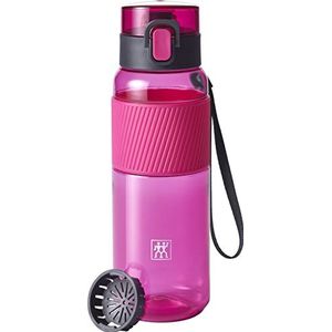 ZWILLING Drinkfles BPA-vrije, veelzijdige waterfles, Tritan, roze, 680 ml