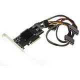 KALEA-INFORMATIQUE - PCIe 3.1 8X-controllerkaart - Voor 2 U.2 NVMe SSD's - Met Low High Profile Kabels en Beugels