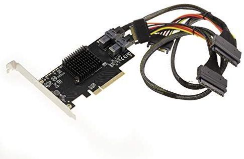 KALEA-INFORMATIQUE - PCIe 3.1 8X-controllerkaart - Voor 2 U.2 NVMe SSD's - Met Low High Profile Kabels en Beugels
