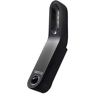 Gotie GML-100C wandlamp, LED, 1,2 W, zwart, 11 x 3 cm
