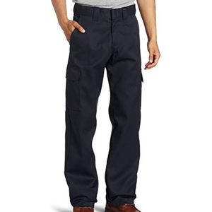 Dickies Relaxed Straight Fit Cargo Werkbroek voor heren, Donker marineblauw V1, 36W / 34L