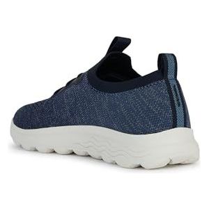 Geox U SPHERICA D Sneakers voor heren, marineblauw/AVIO, 41 EU, Navy Avio, 41 EU