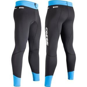 CRESSI Guardian Man Neopreen Broek Zwart/Blauw 2mm 2XL/6-2mm Dubbel gevoerde Neopreen Broek, Ideaal voor alle watersportliefhebbers, Zwart/Blauw, 2XL/6, Heren