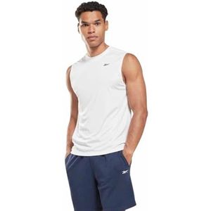 Reebok Heren Train Mouwloos Tech T-shirt