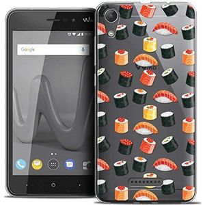 Caseink Hoes voor Wiko Lenny 4 (5) Beschermhoes Case [Crystal Beschermhoes Case Gel HD Collectie Foodie Design Sushi - Flexibel - Ultradun - Gedrukt in Frankrijk