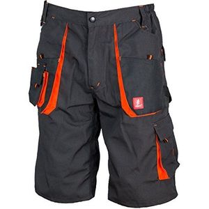 Urgent - URG-A 54 - Korte Werkbroek - Grafiet/Oranje - Zomer