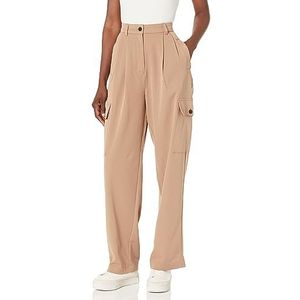 M. Christian Lacroix - Pantalon - Effen Kleur - Hoge Taille - Wijde Pijpen - Cargozakken