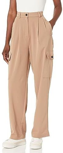 M. Christian Lacroix - Pantalon - Effen Kleur - Hoge Taille - Wijde Pijpen - Cargozakken