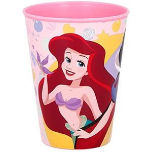 Stor Disney Princess Princess Herbruikbare Plastic Drinkbeker, 260 ml