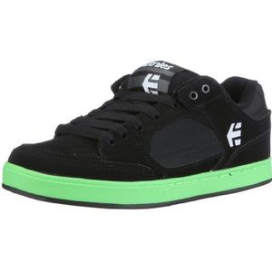 Etnies Number 4102000041995 Herensneakers, Zwart Zwart Zwart Groen Zwart, 46 EU