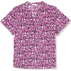 GERRY WEBER Edition Dames 860040-66418 blouse, paars/roze/zwart print, 40, lila/roze/zwarte opdruk, 40